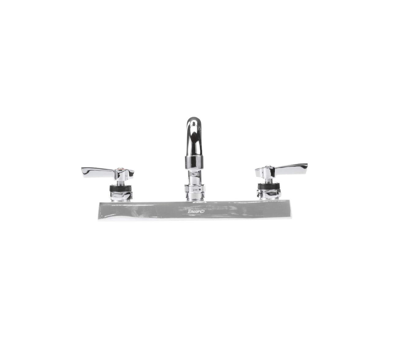 Encore® 4" OC Wall Mount Faucet with 6" Swivel Spout and Lever Handles