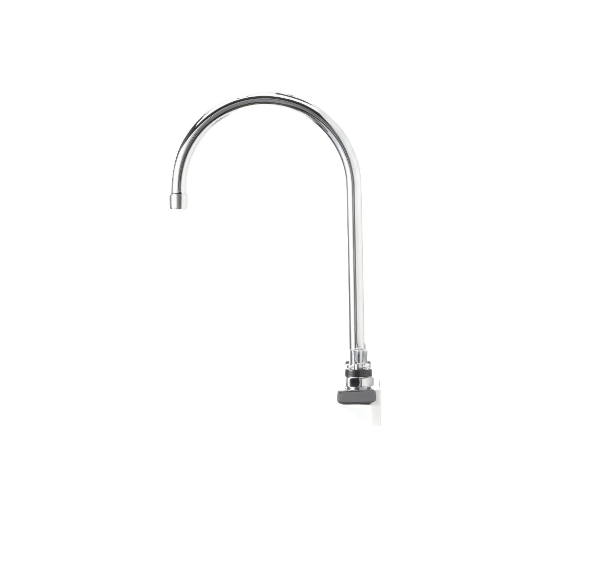 Encore 4" OC Wall Mount Faucet Ceramic Valves with 8-1/2" Swivel Gooseneck Spout