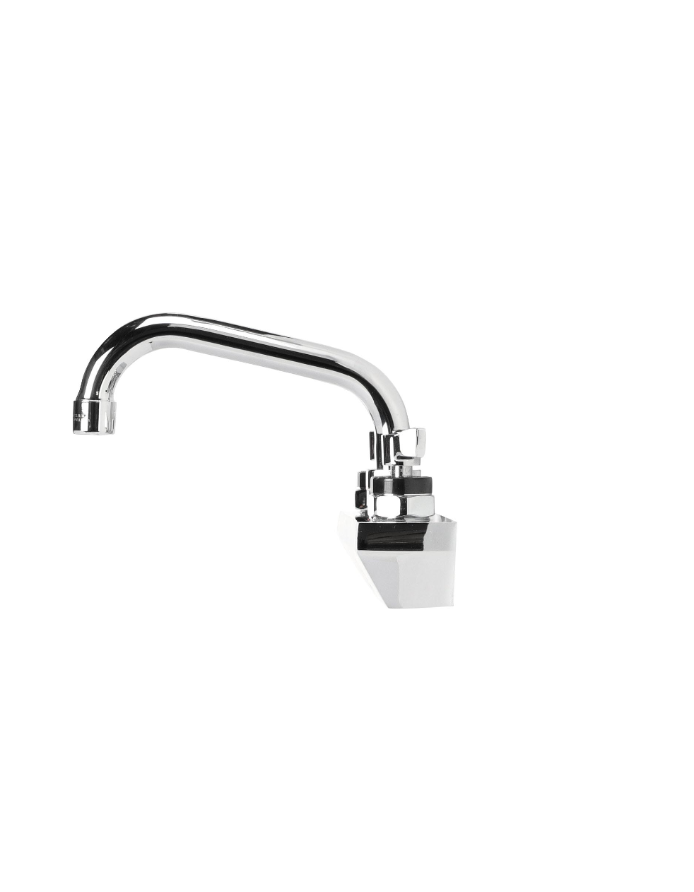 Encore 4" OC Wall Mount Faucet Ceramic Valves with 6" Swivel Spout