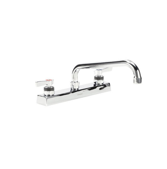 Encore 8" OC Wall Mount Faucet with 12" Swivel Spout