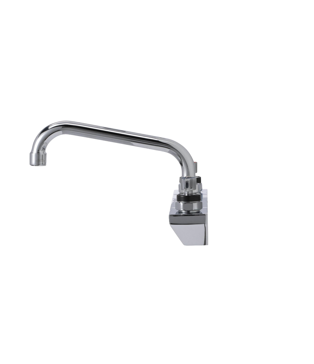 Encore 8" OC Wall Mount Faucet Ceramic Valves with 8" Swivel Spout