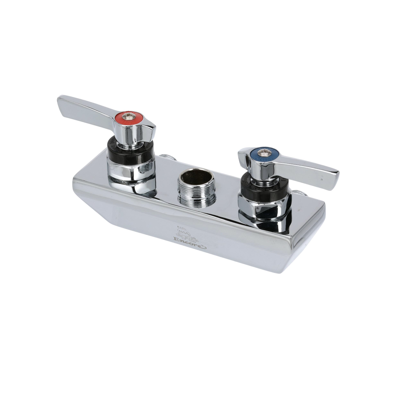 4" OC Encore Wall Mount Faucet (Body Only Less Spout