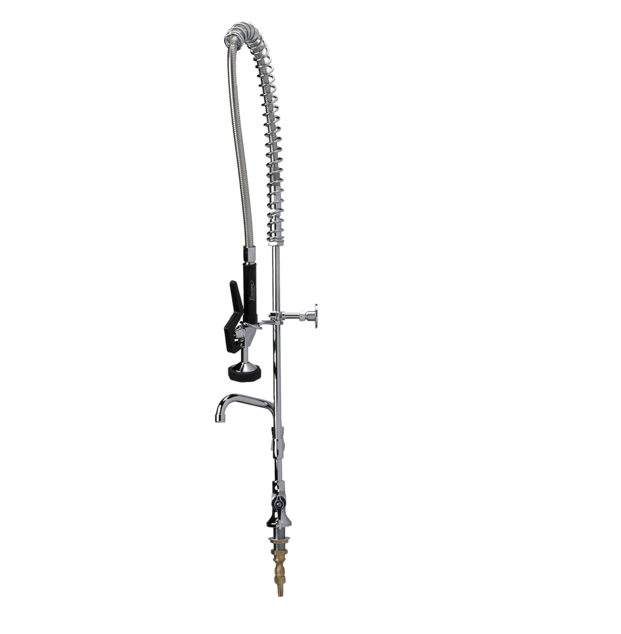 Encore Single Hole Deck Mount Pre Rinse Assembly with 10" Add On Faucet