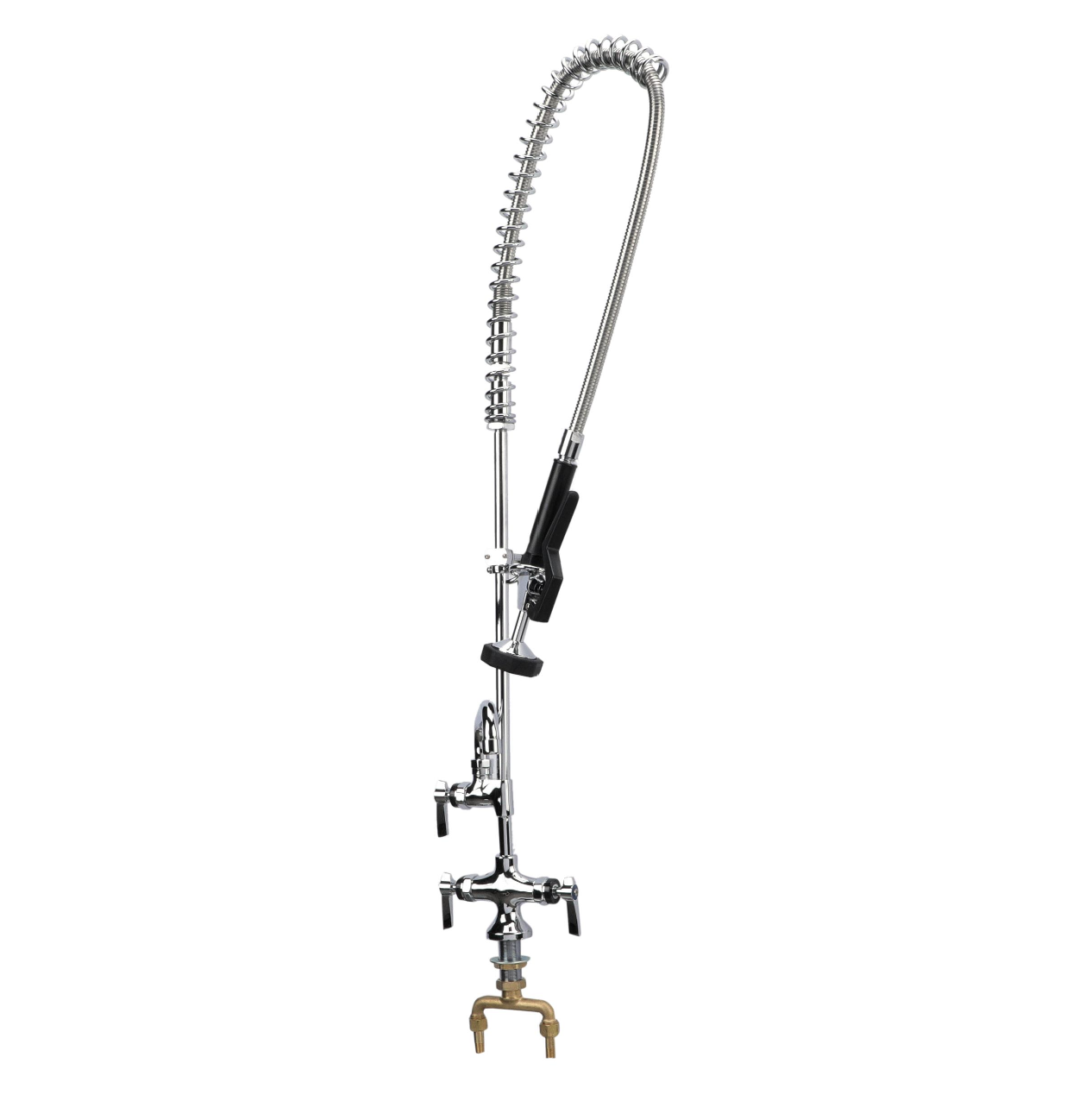 Encore Single Hole Deck Mount Pre Rinse Assembly with 10" Add On Faucet