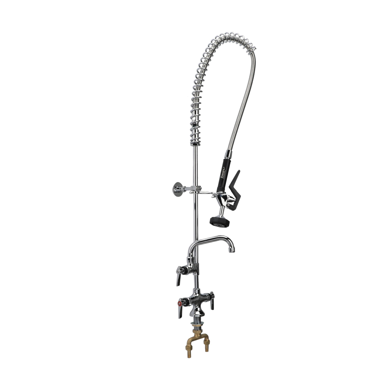Encore Single Hole Deck Mount Pre Rinse Assembly with 10" Add On Faucet