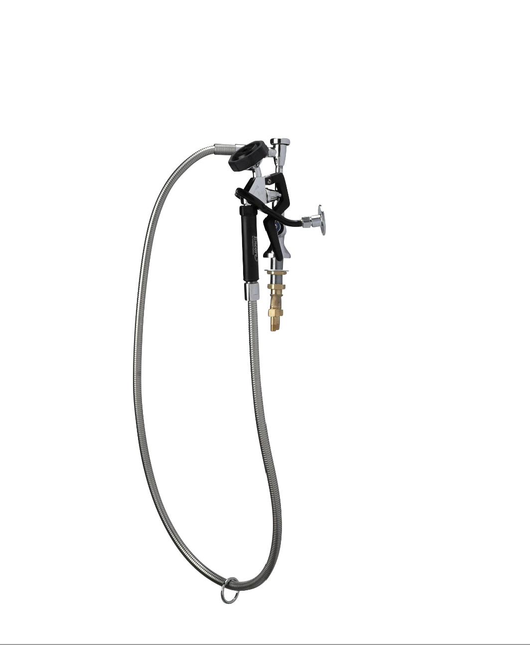 Encore Single Hole Deck Mount Utility Spray Assmebly with Ceramic Valves and Vacuum Breaker