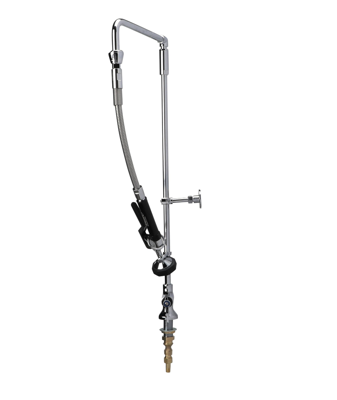 Encore Single Hole Deck Mount Swivel Arm Pre Rinse Assembly with 12" Swing Arm