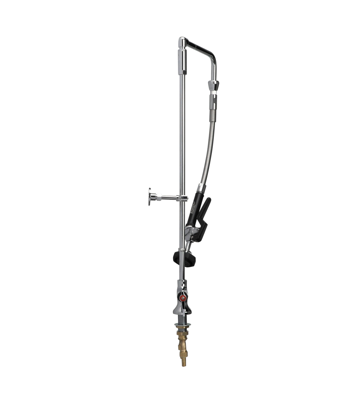 Encore Single Hole Deck Mount Swivel Arm Pre Rinse Assembly with 12" Swing Arm