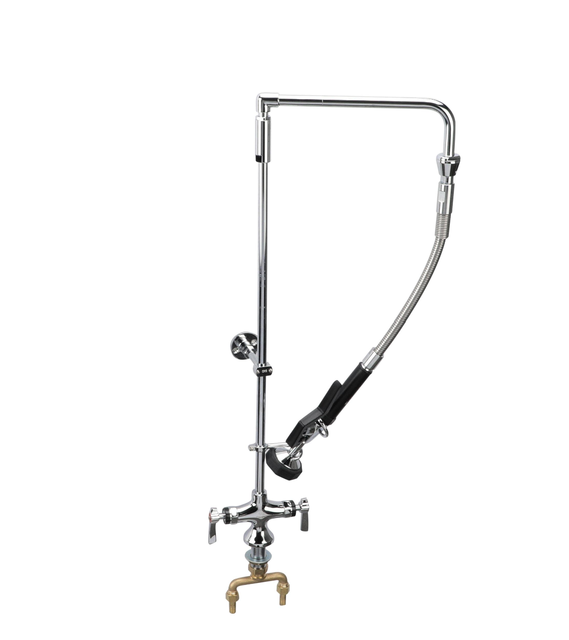 Encore Single Hole Deck Mount Swivel Arm Pre Rinse Assembly with 12" Swing Arm