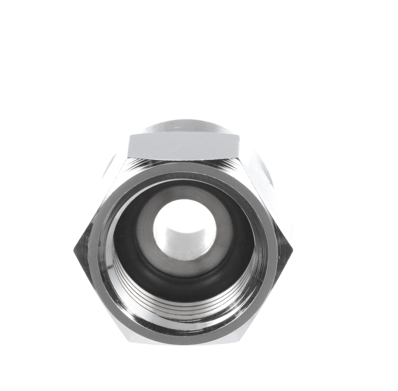 Brass Chrome plated Inlet Nut for Pre Rinse Hose 7/8-20 x 3/4-14