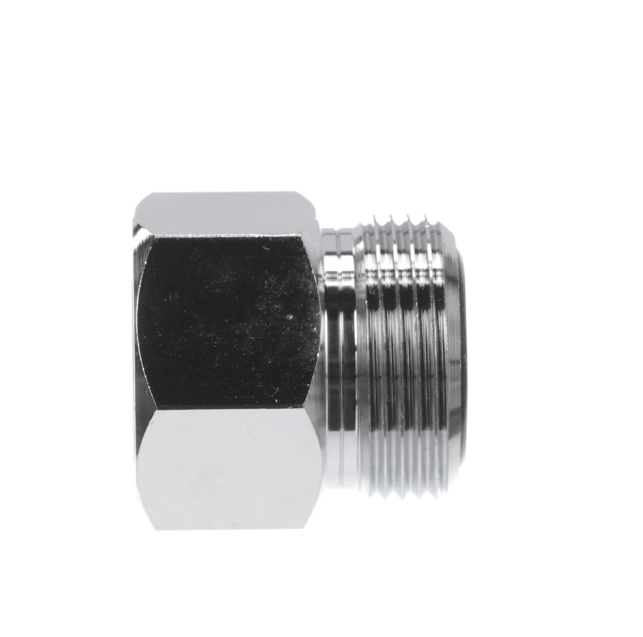 Brass Chrome plated Inlet Nut for Pre Rinse Hose 7/8-20 x 3/4-14