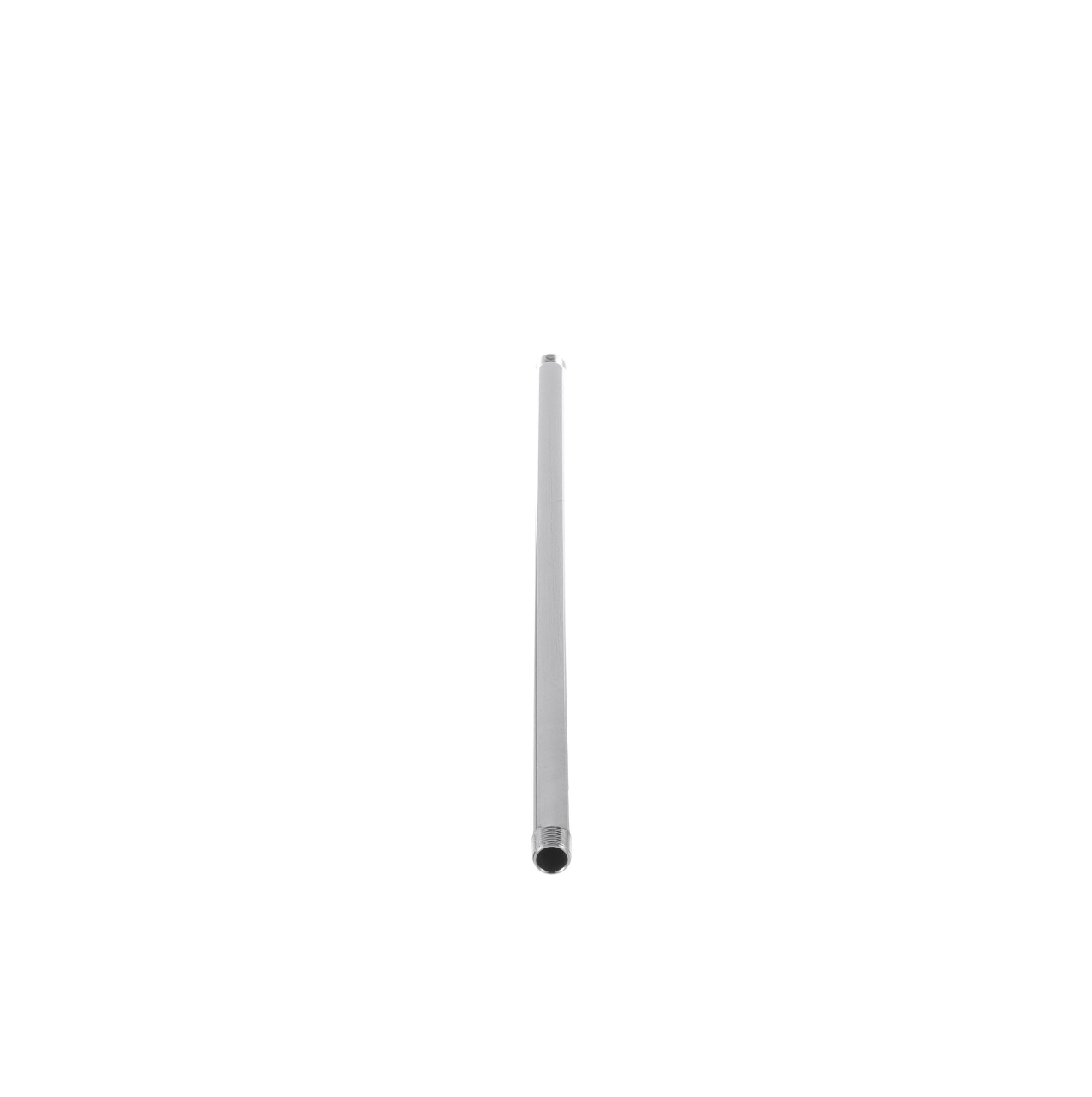 3/8" NPT Threaded Riser Pipe, 18" ( 457 mm) Long Chrome Plated Brass