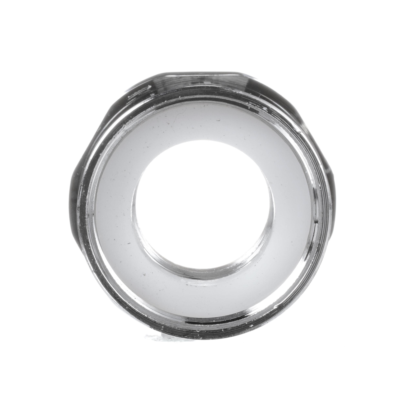 Brass Chrome Plated Swivel to Rigid Spout Adapter