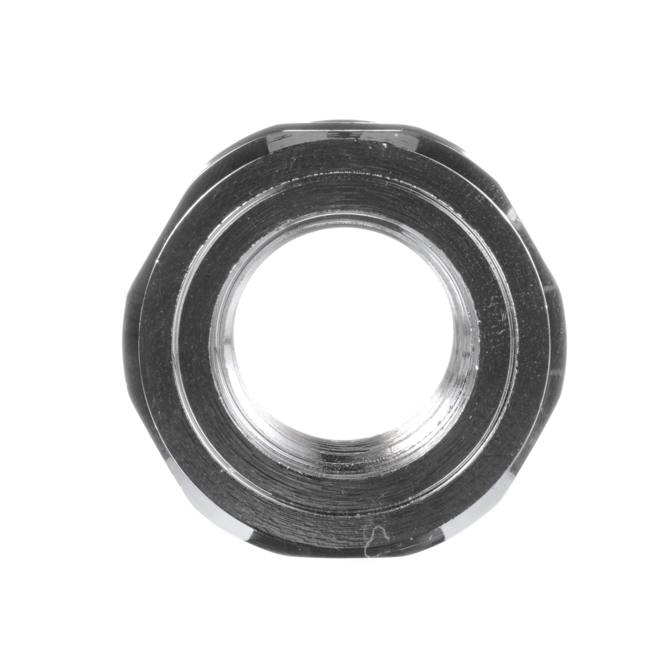 Brass Chrome Plated Swivel to Rigid Spout Adapter