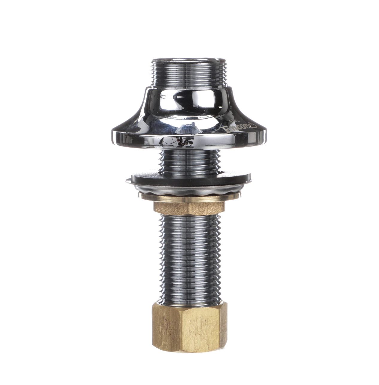 Encore Chrome Plated Brass Deck Mount Spout Base for Swivel Spout