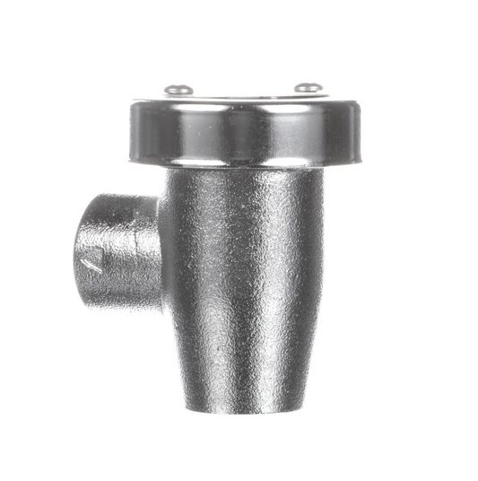 Chrome Plated Brass, Satin Finish Atmospheric Vacuum Breaker for 1/2" NPT