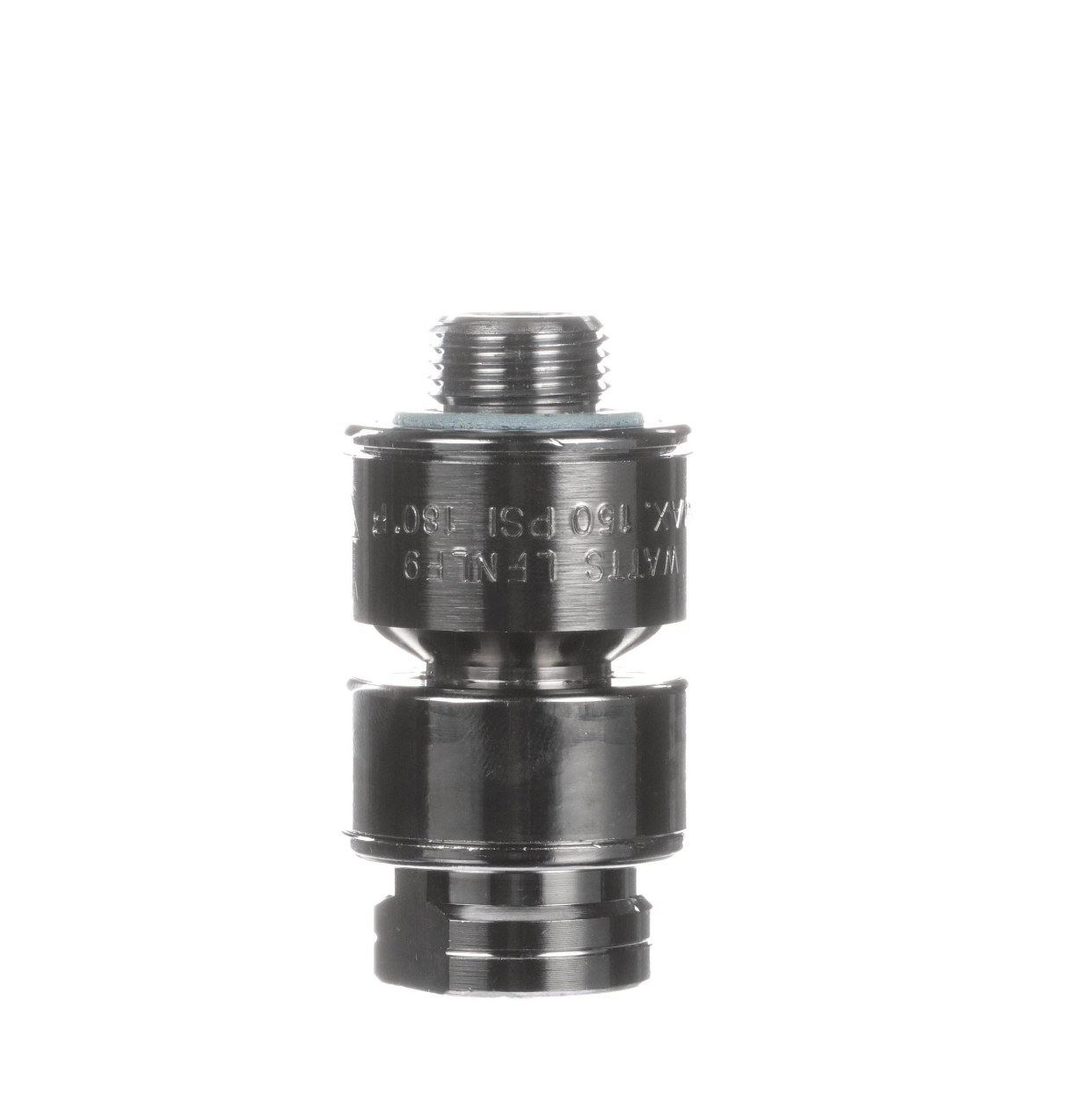 Chrome Plated Brass In-Line Vacuum Breaker for Top of Pre-Rinse Riser Application