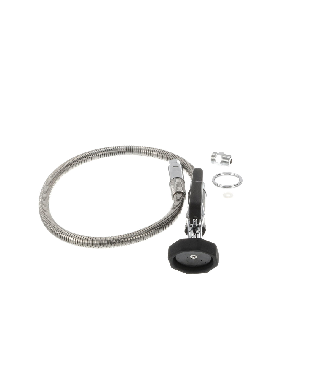 Encore Pre-Rinse Hose 44" long with Angled Spray and adapters