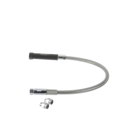 Encore Stainless Steel Pre Rinse Hose 36" Universal with Grip and Adapters