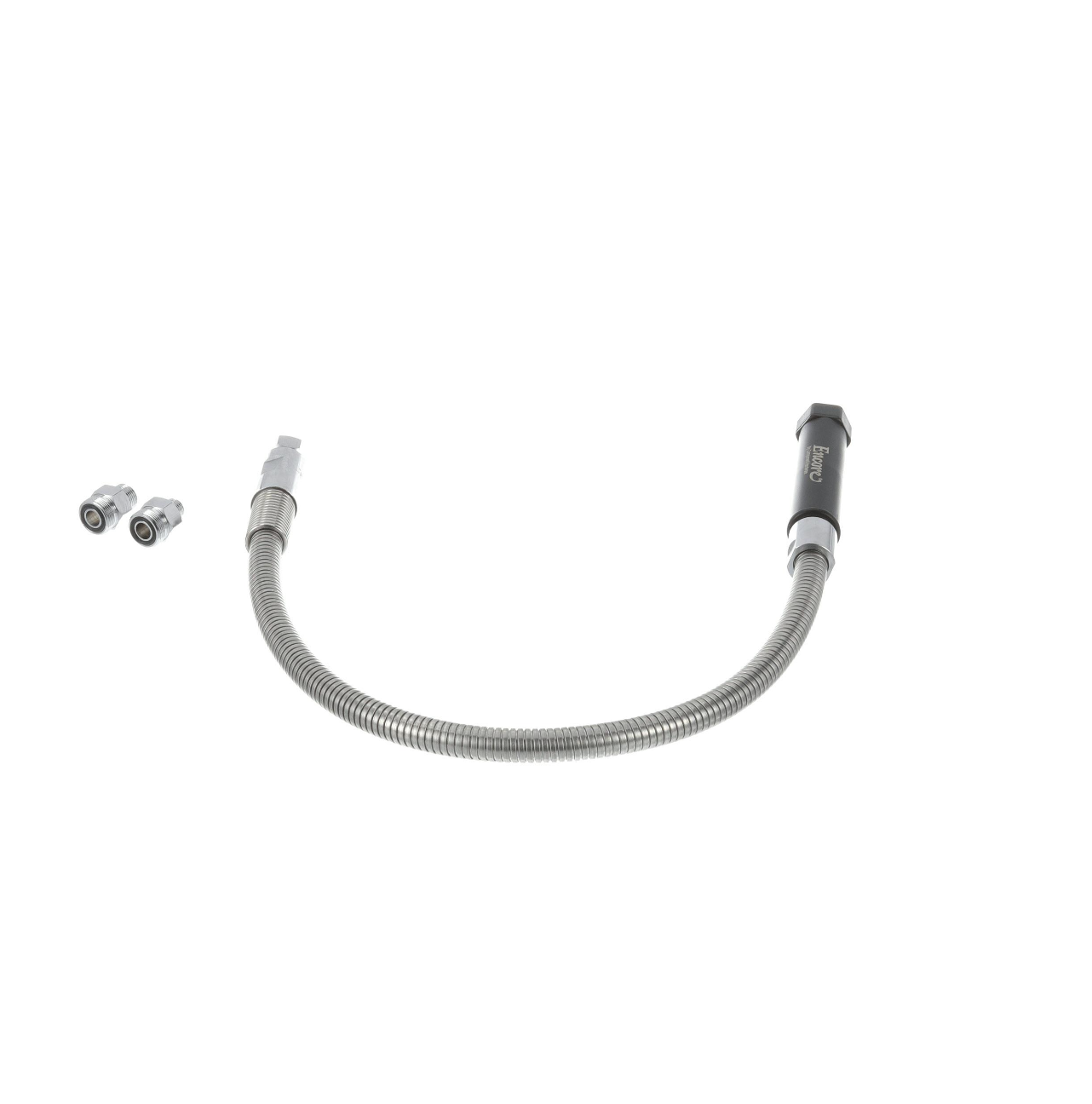 Encore Stainless Steel Pre Rinse Hose 36" Universal with Grip and Adapters