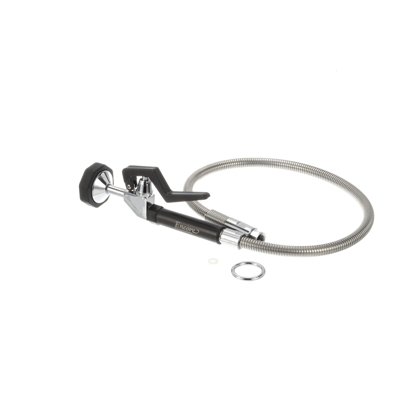Encore Stainless Steel Pre Rinse Hose 44" with Pre Rinse Spray Valve