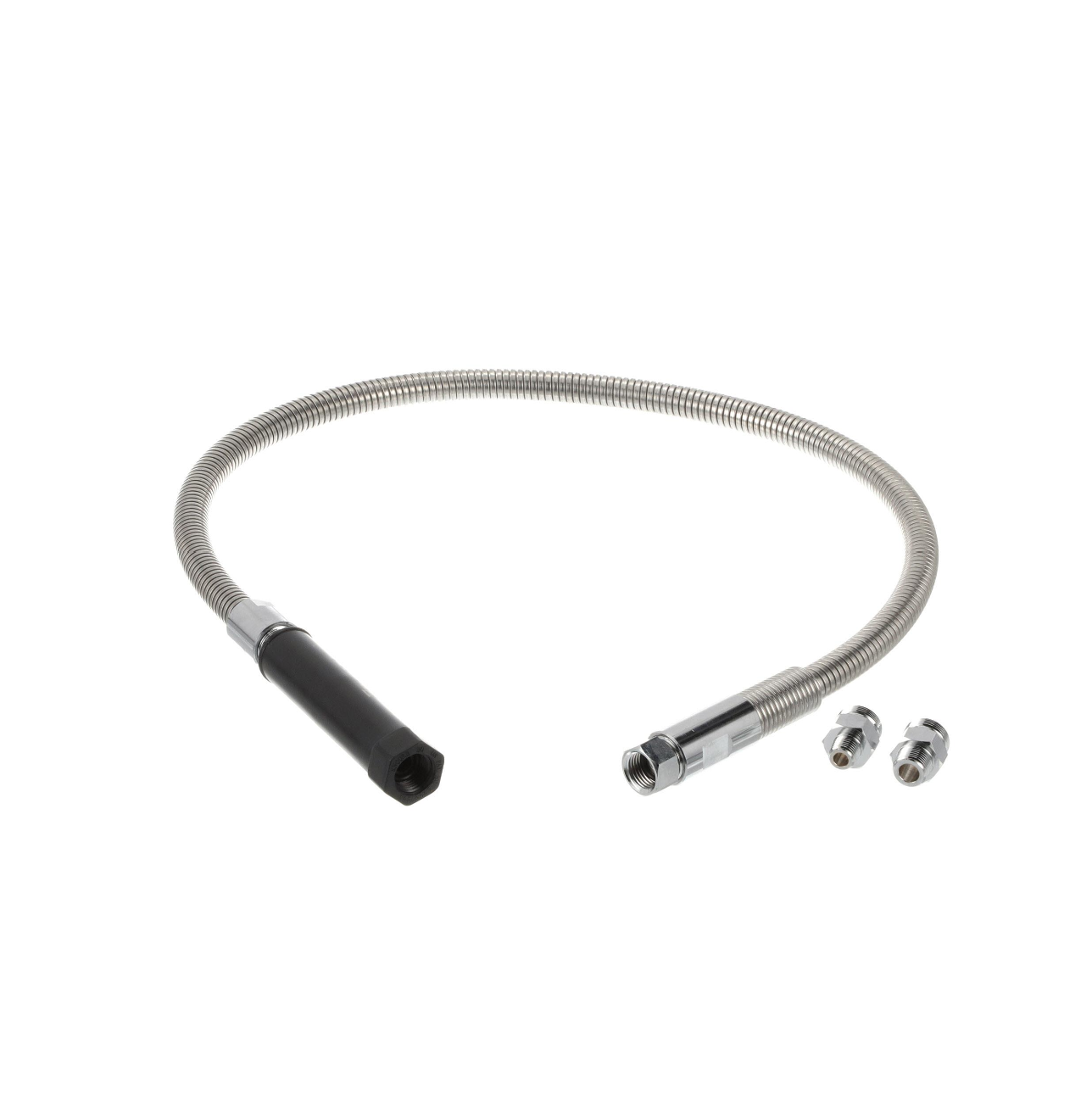 Encore Stainless Steel Pre Rinse Hose 44" Universal with Grip and Adapters