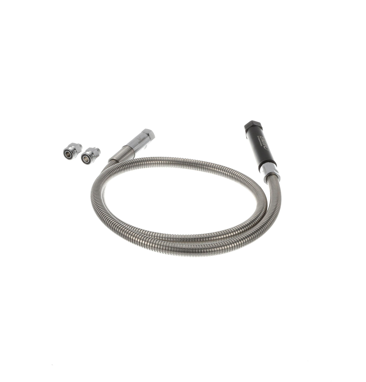 Encore Stainless Steel Pre Rinse Hose 60" Universal with Grip and Adapters