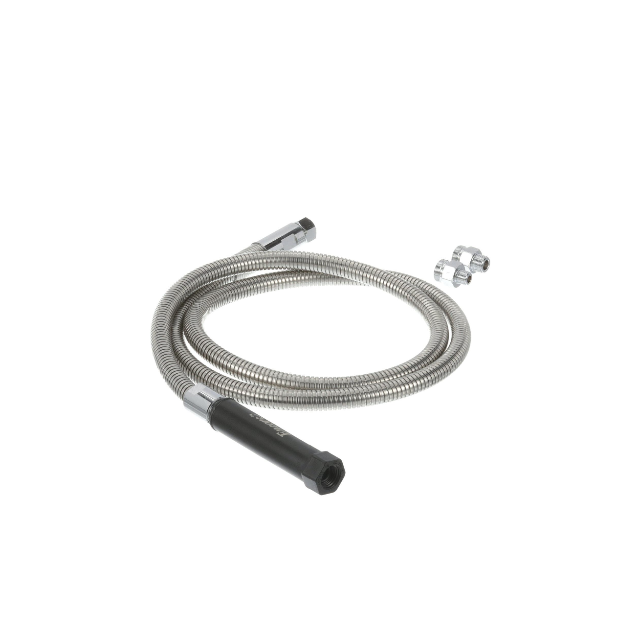 Encore Stainless Steel Pre Rinse Hose 72" Universal with Grip and Adapters