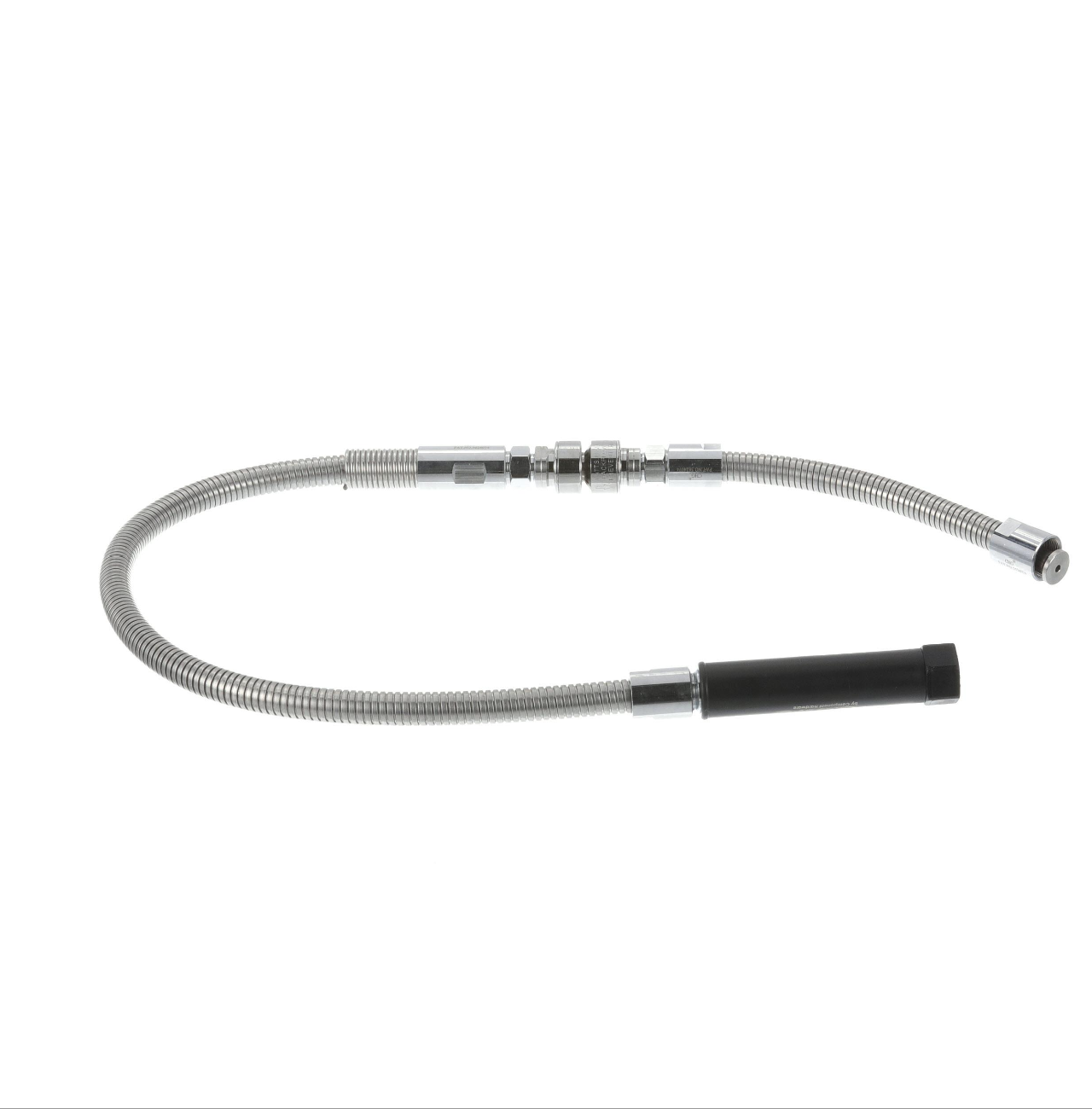 Encore® Stainless Steel Pre Rinse Hose 44" with Grip and Continous Pressure Vacuum Breaker
