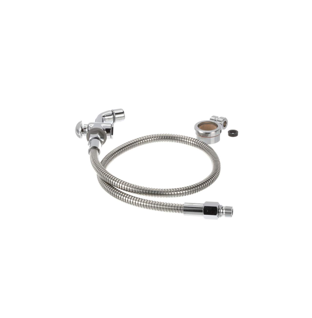 Encore® Pre Rinse Button Spray Assembly with flange and adapters