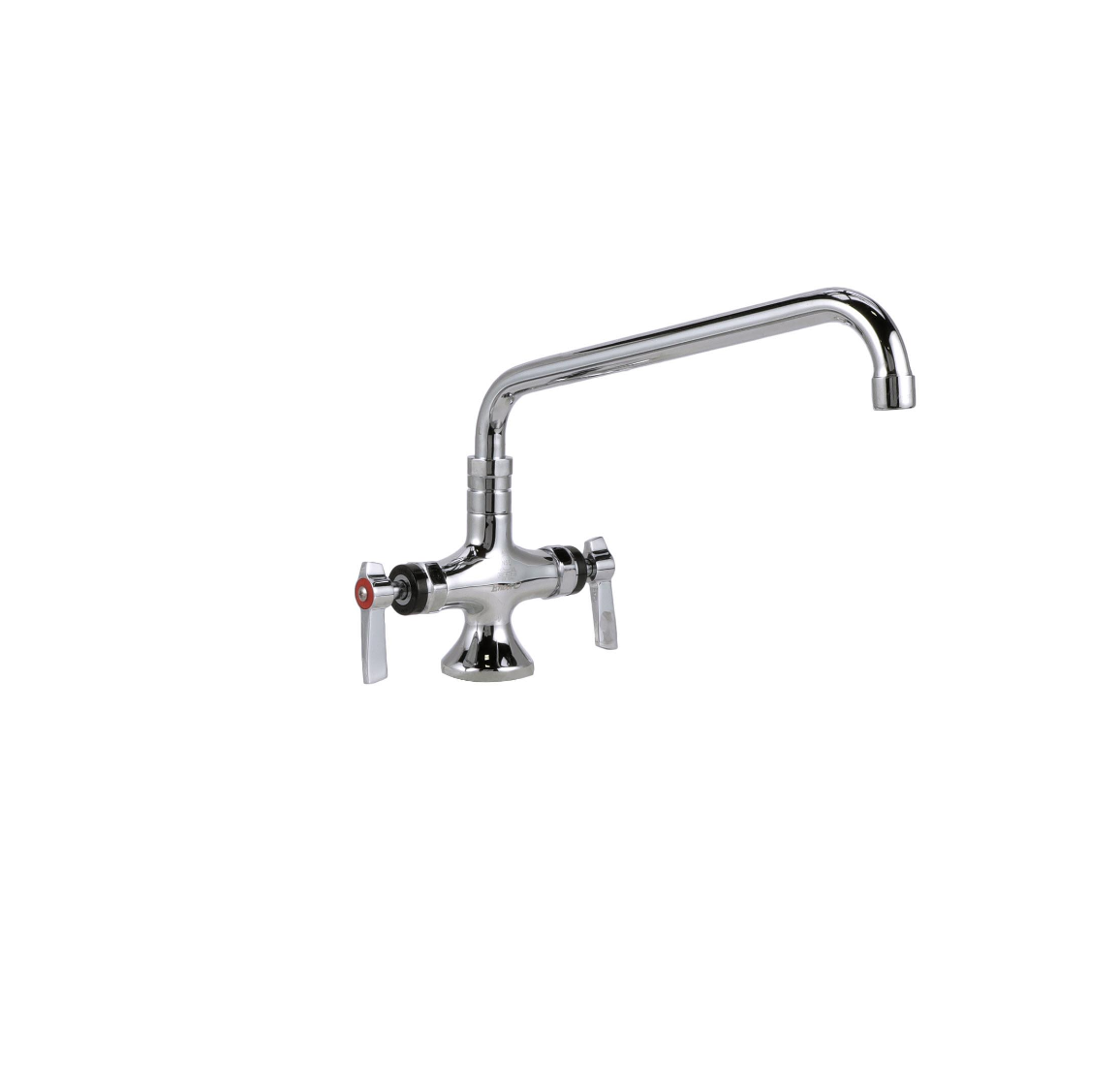 Encore® Brass Chrome Plated Double Pantry Faucet with 10" Swivel Spout and Ceramic Valves