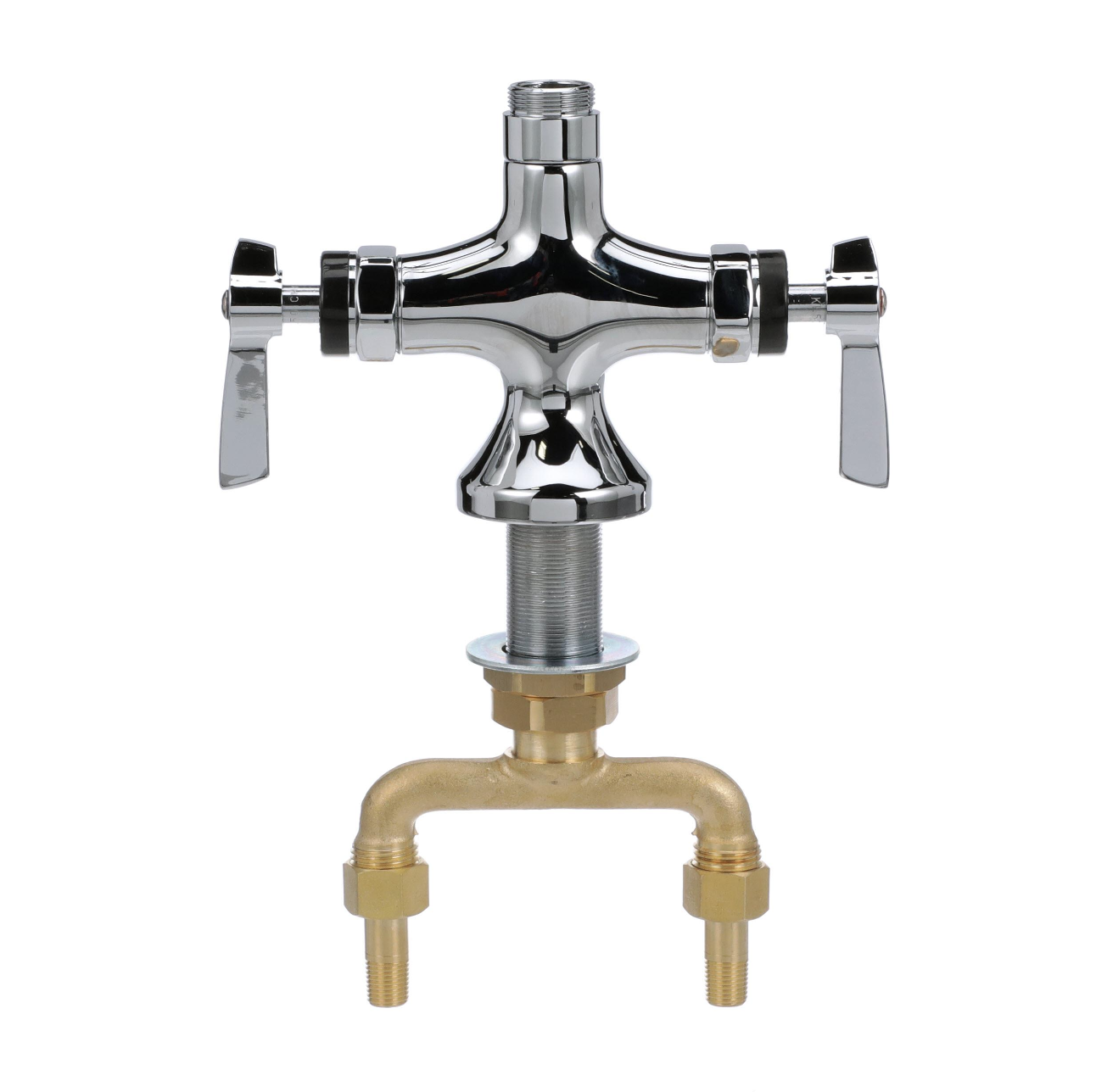 Encore Brass Chrome Plated Double Pantry Faucet Body Only