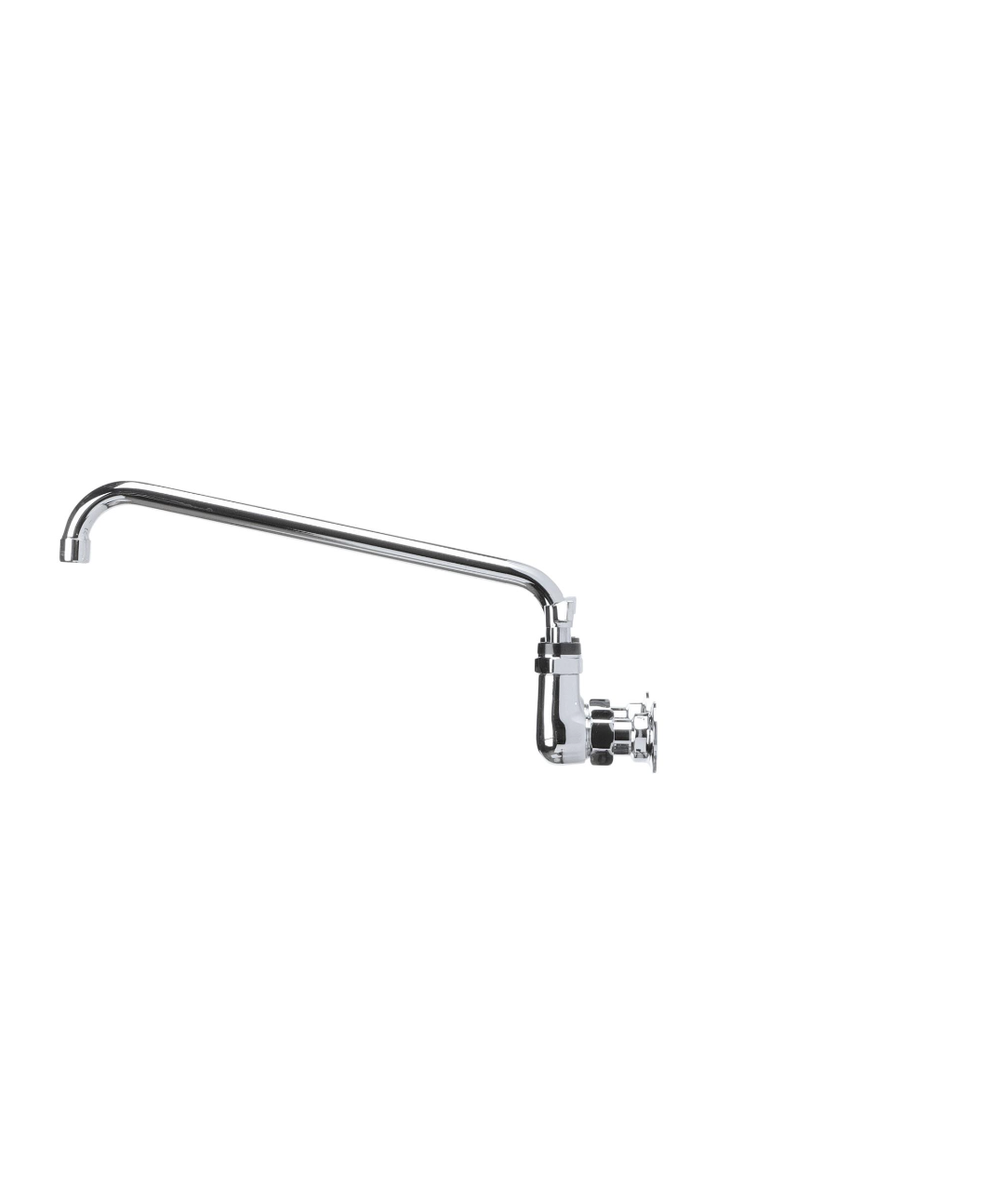 Encore® 8" OC. Brass Chrome Plated Wall Mount Faucet with 14" Swivel Spout