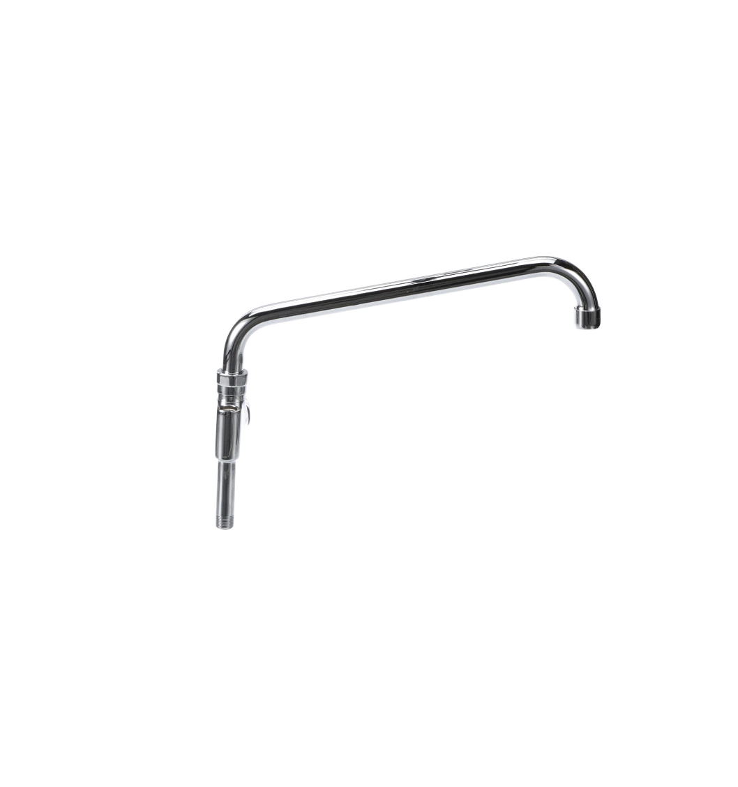 Encore® Brass Chrome Plated Add-On Faucet 1.5GPM Laminar with 12" Spout