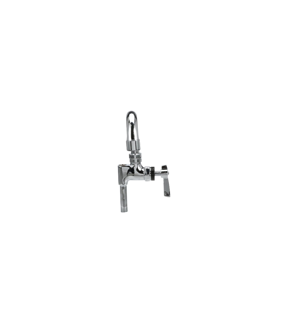 Encore® Brass Chrome Plated Add-On Faucet with 14" Spout