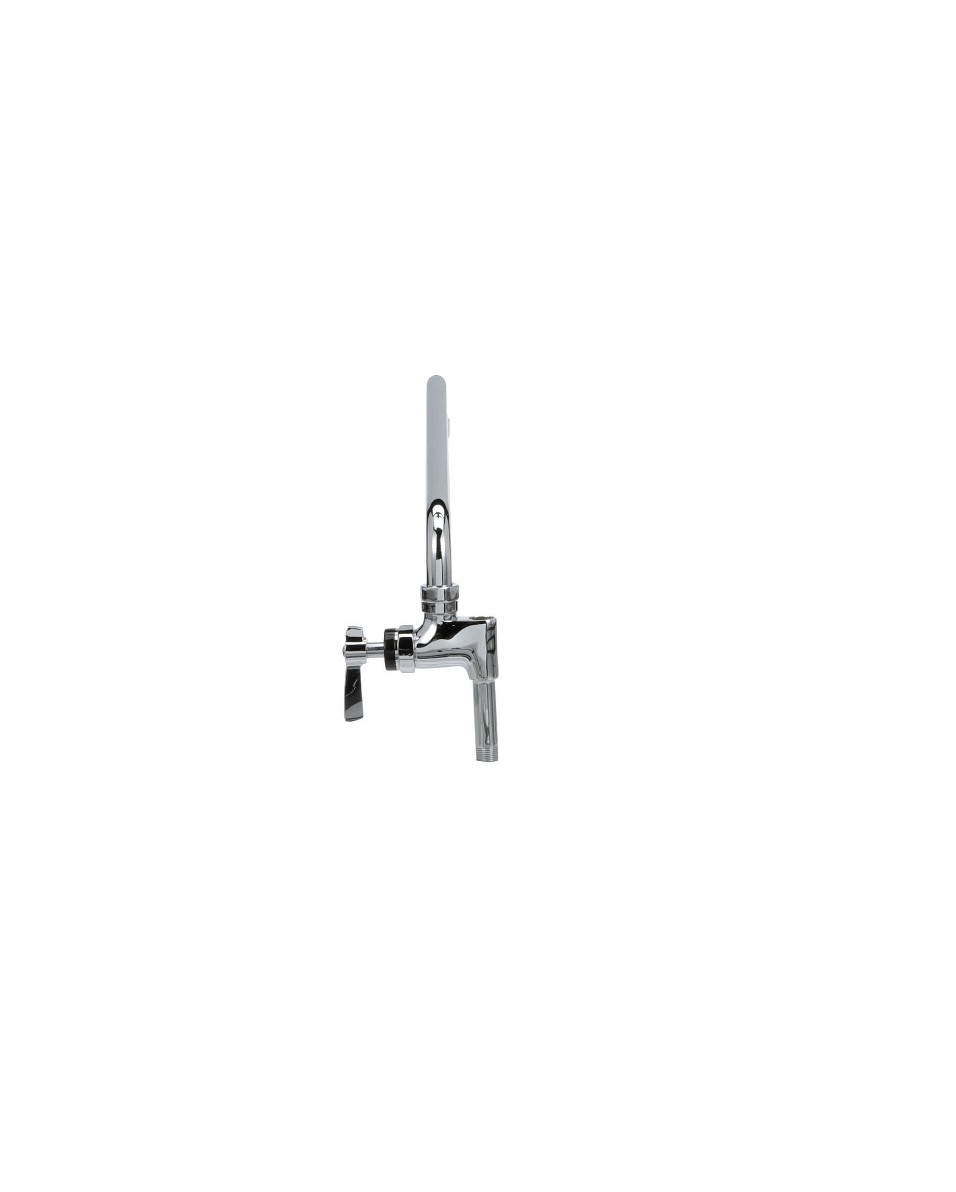 Encore® Brass Chrome Plated Add-On Faucet with 16" Spout