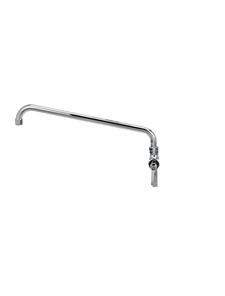 Encore® Brass Chrome Plated Add-On Faucet with 18" Spout