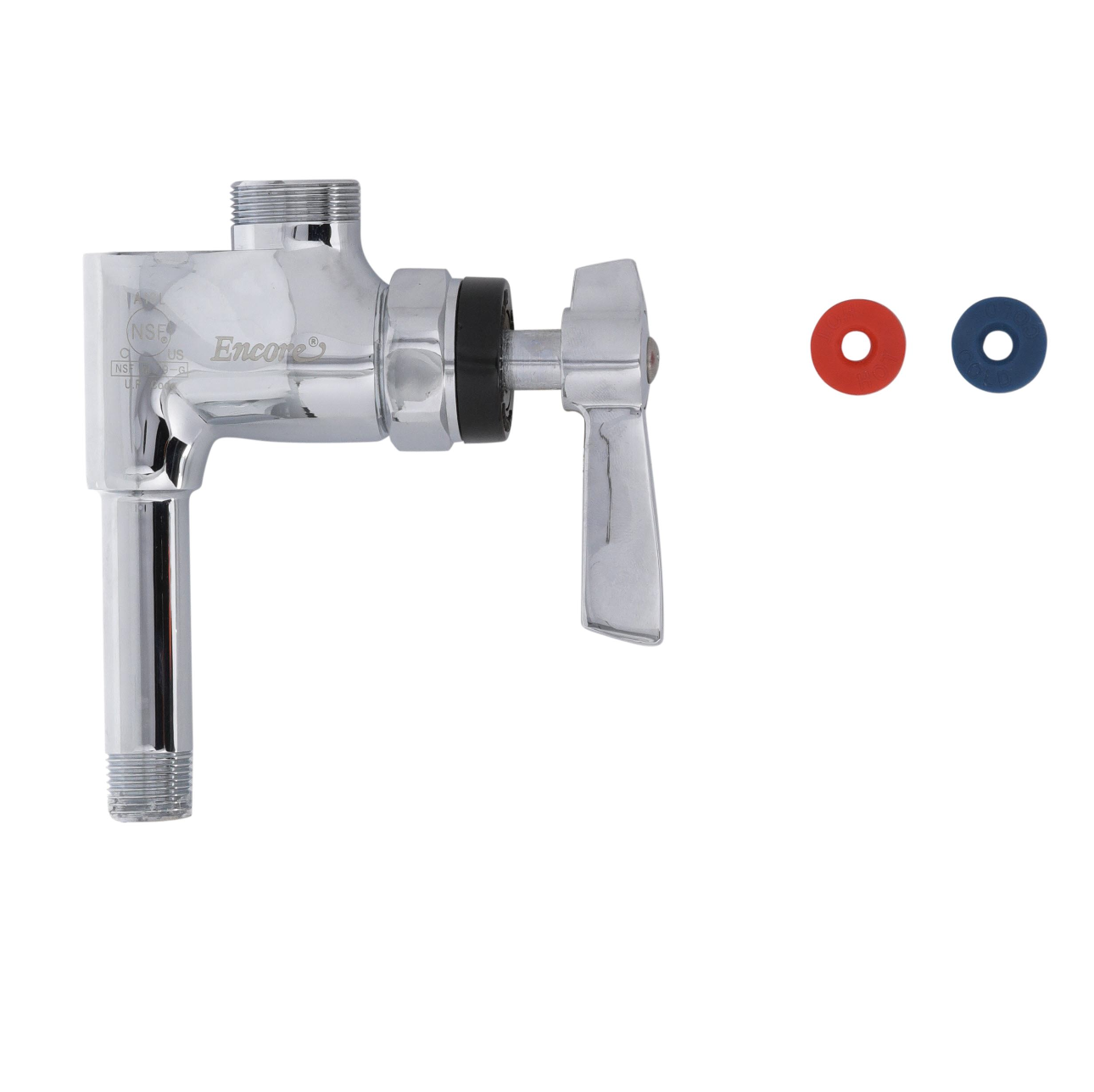 Encore Brass Chrome Plated Add-On Faucet Body Only Less Spout