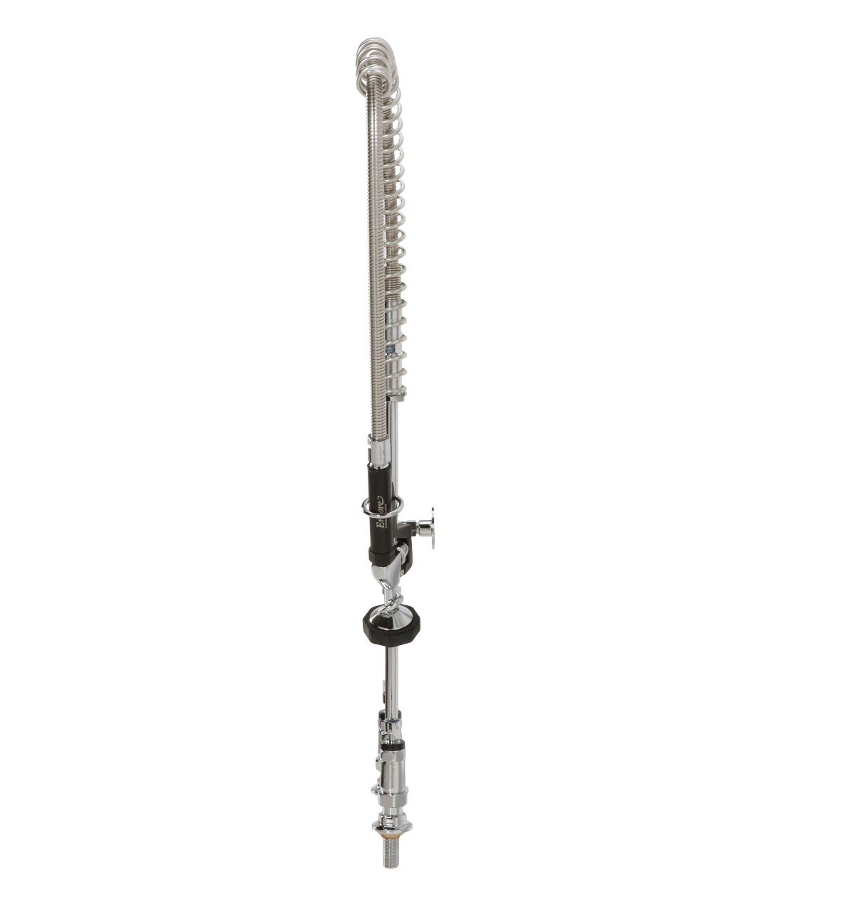 Encore® 4" OC Brass Chrome Plated Elevated Deck Mount Pre-Rinse with Wall Bracket