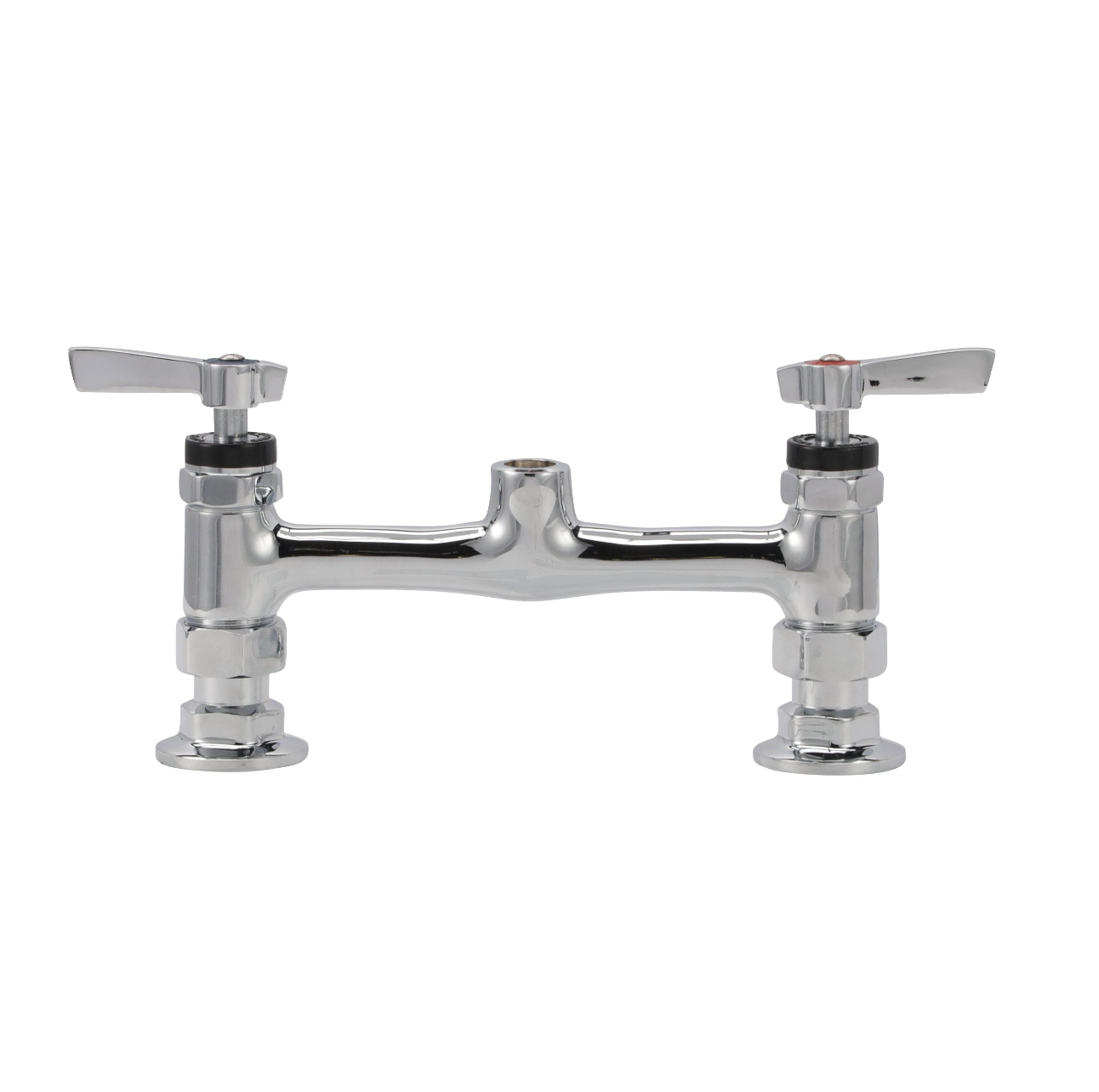 8" OC Encore Brass Chrome Plated Deck Mount Body (Only for Pre-Rinse)