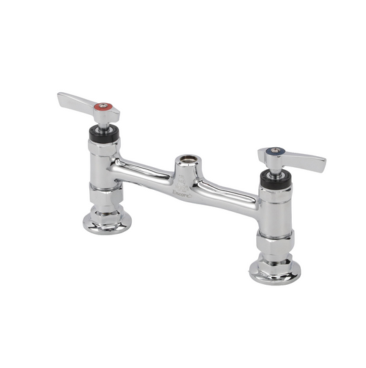 8" OC Encore Brass Chrome Plated Deck Mount Body (Only for Pre-Rinse)