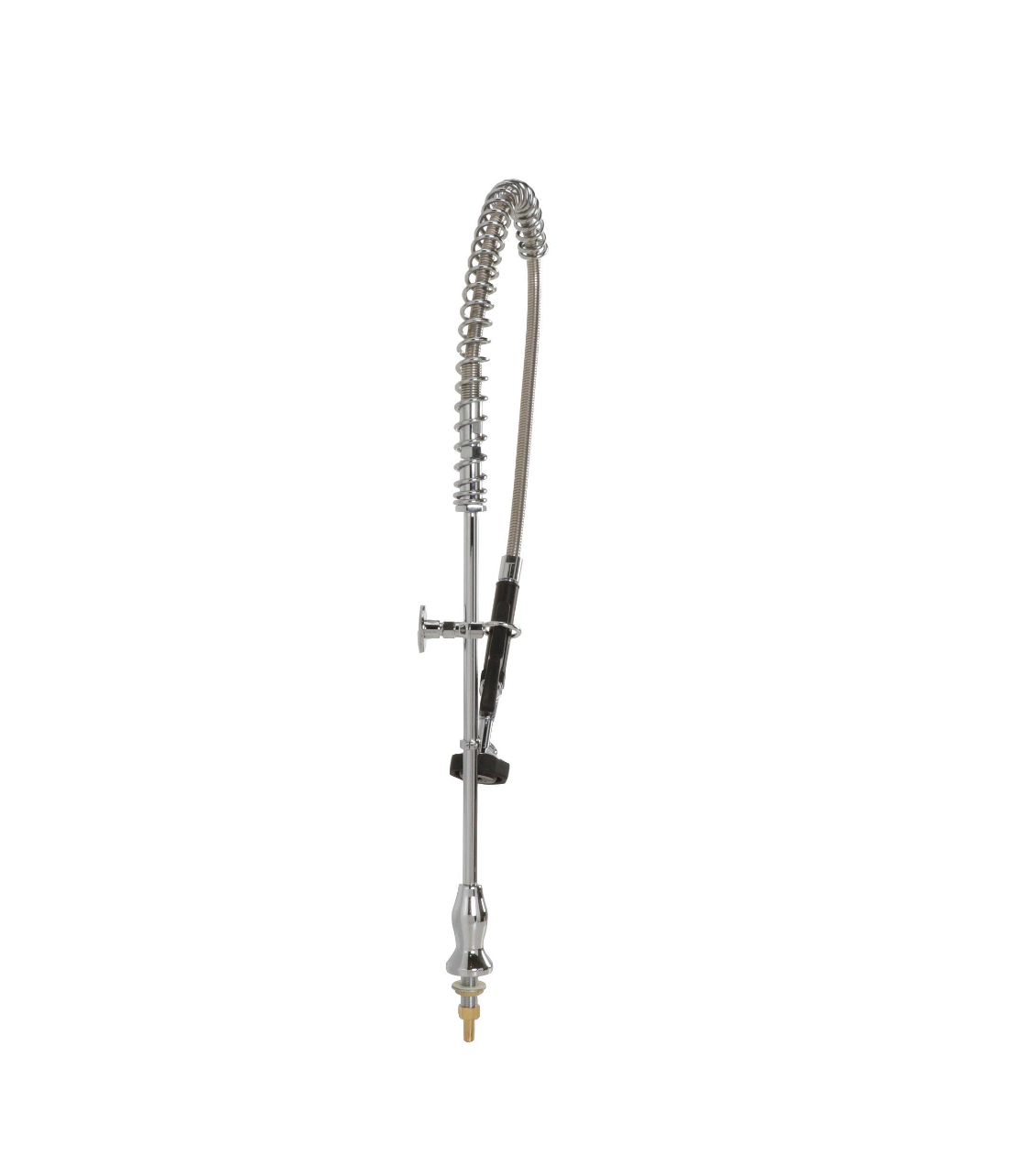 Encore® Brass Chrome Plated Single Deck Mount Pre-Rinse with Stainless Steel Spring