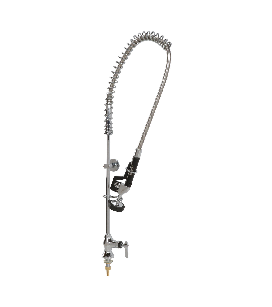 Encore® Brass Chrome Plated Single Deck Mount Pre-Rinse with Stainless Steel Spring