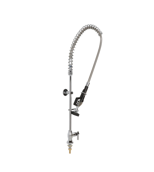 Encore® Brass Chrome Plated Single Deck Mount Pre-Rinse with Stainless Steel Spring