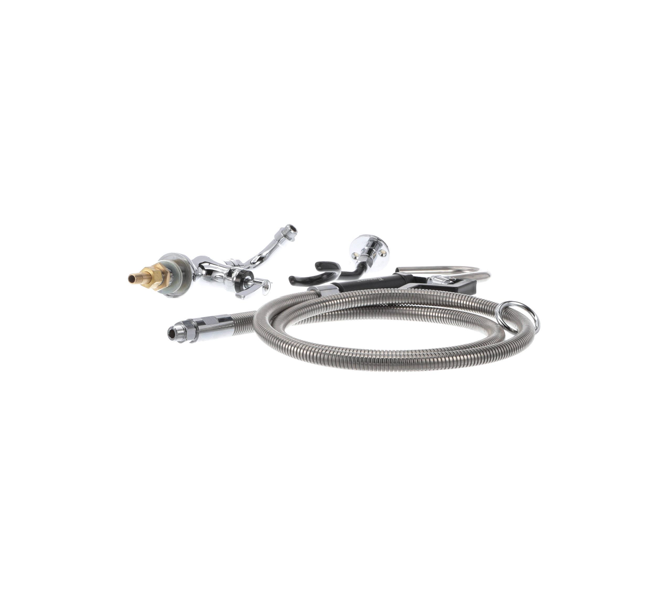 Encore® Brass Chrome Plated Single Deck Mount Pot Filler Assembly with Ceramic Valves