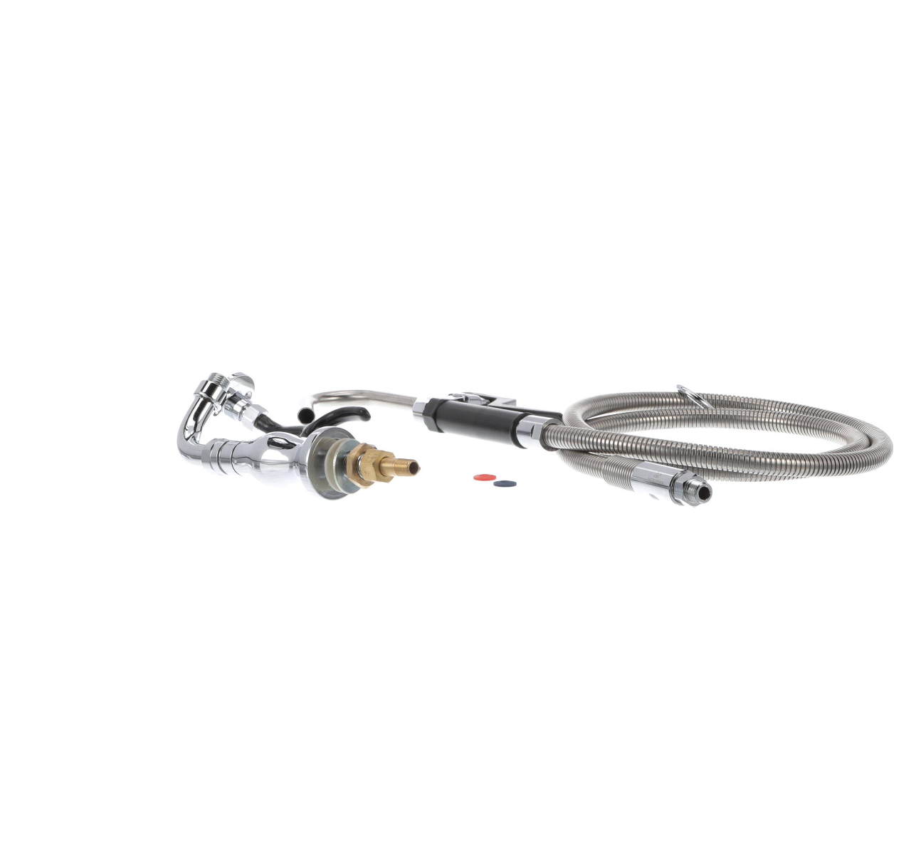 Encore® Brass Chrome Plated Single Deck Mount Pot Filler Assembly with Ceramic Valves