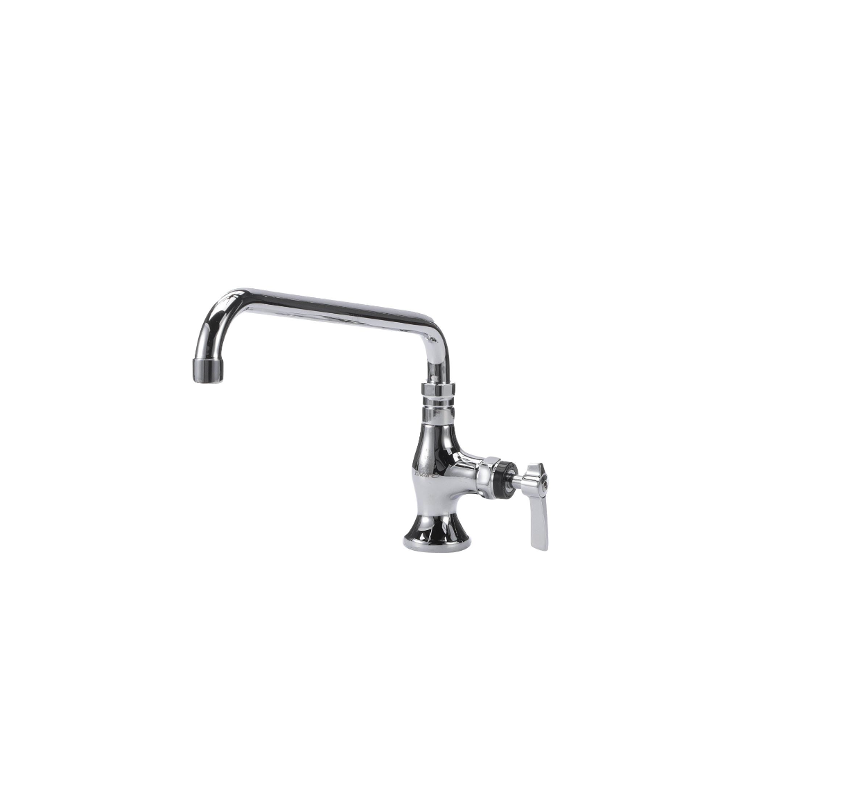 Encore® Brass Chrome Plated Single Pantry Deck Mount Faucet 8" Horizontal Swing Spout