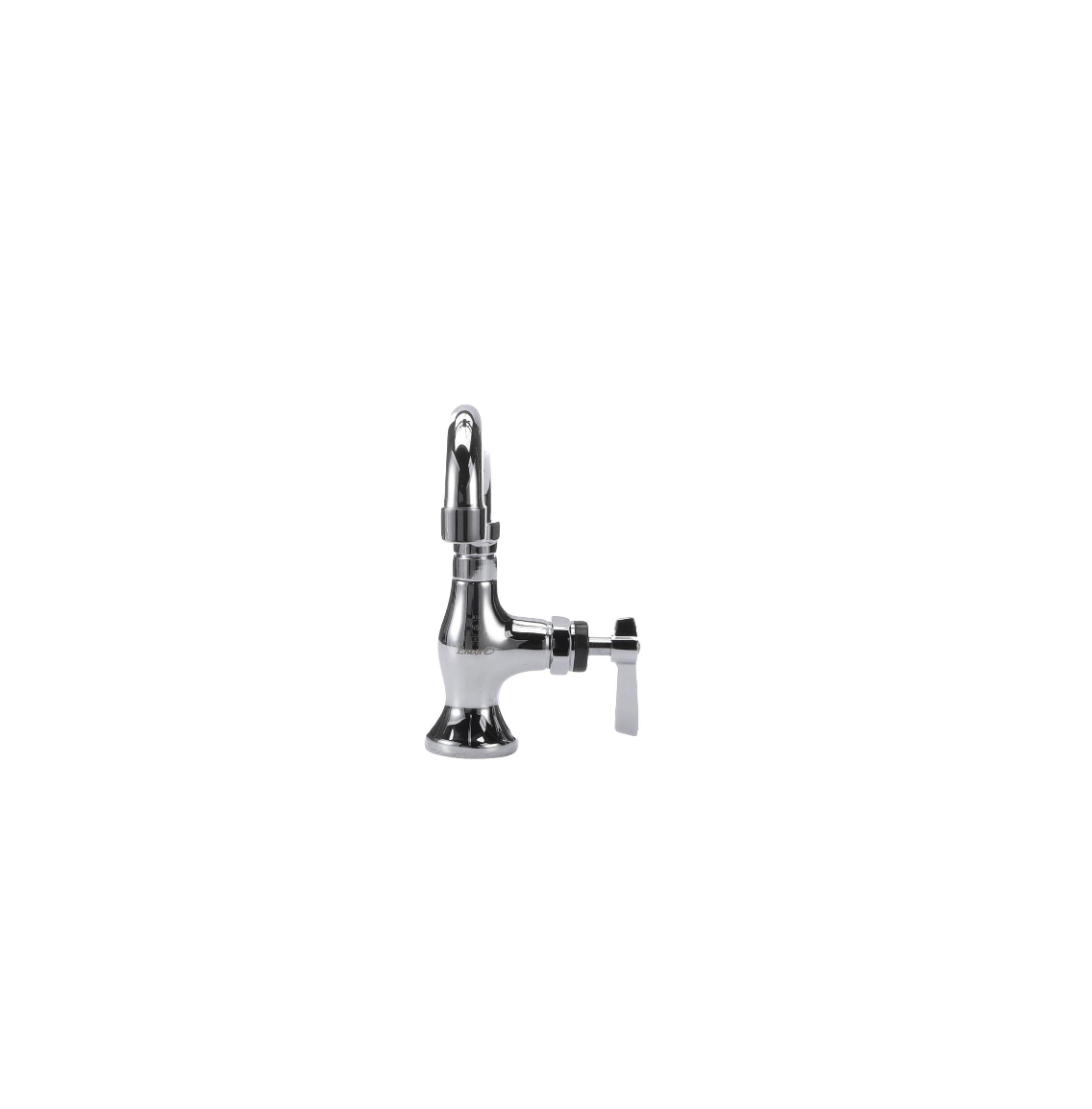 Encore® Brass Chrome Plated Single Pantry Deck Mount Faucet 6" Horizontal Swing Spout