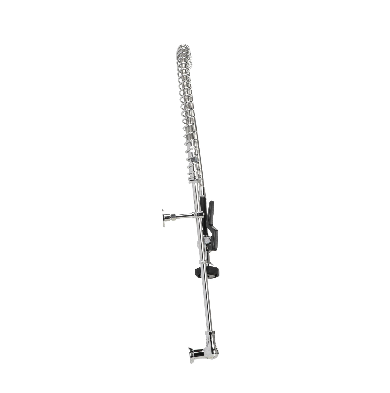 Encore® Brass Chrome Plated Single Wall Mount Pre Rinse Assembly with Wall Bracket