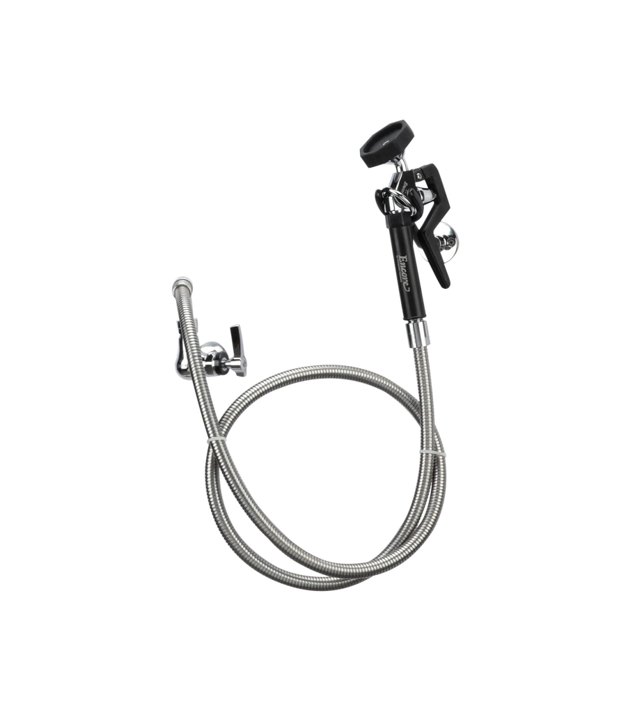 Encore® Brass Chrome Plated Single Wall Mount Utility Spray Assembly with 72" Hose